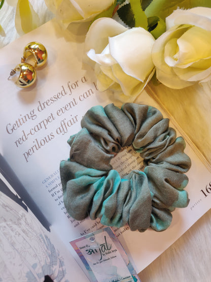 Grey Pastel Scrunchie